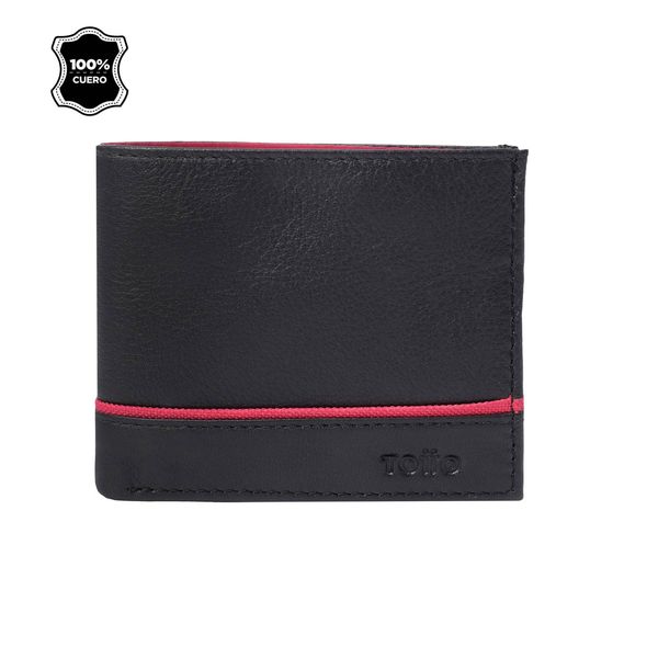billetera cuero hombre
