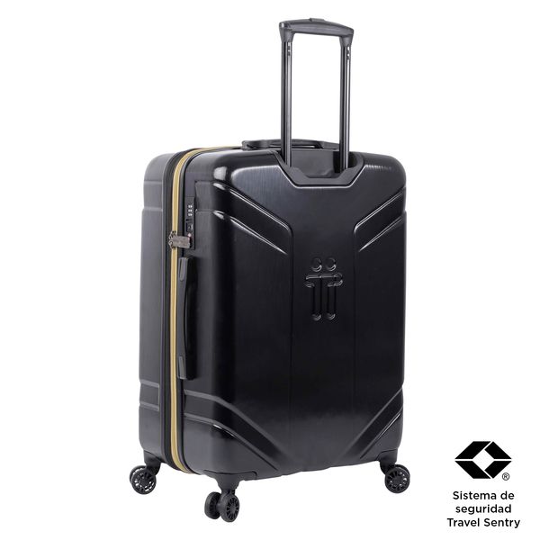 Maleta de bodega Yakana 23 Kg negra
