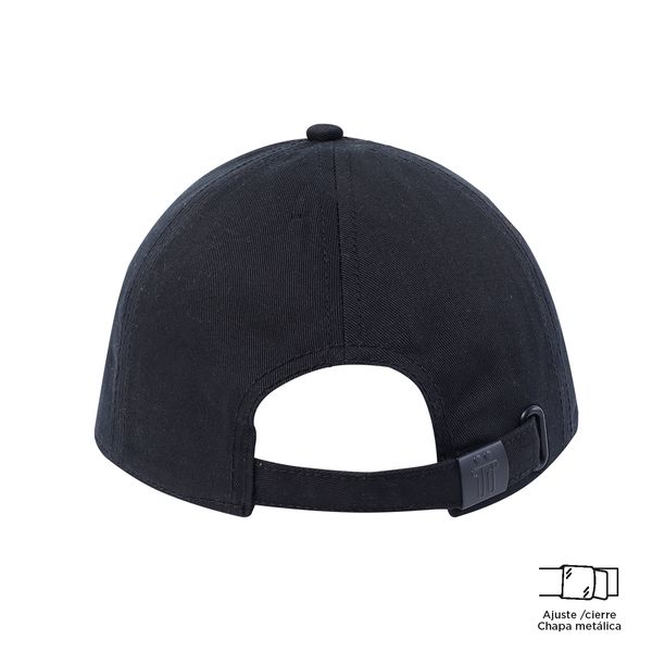 Gorra Beisbolera Plus Negra M