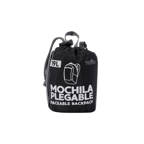 Morral Plegable Troker Negro M