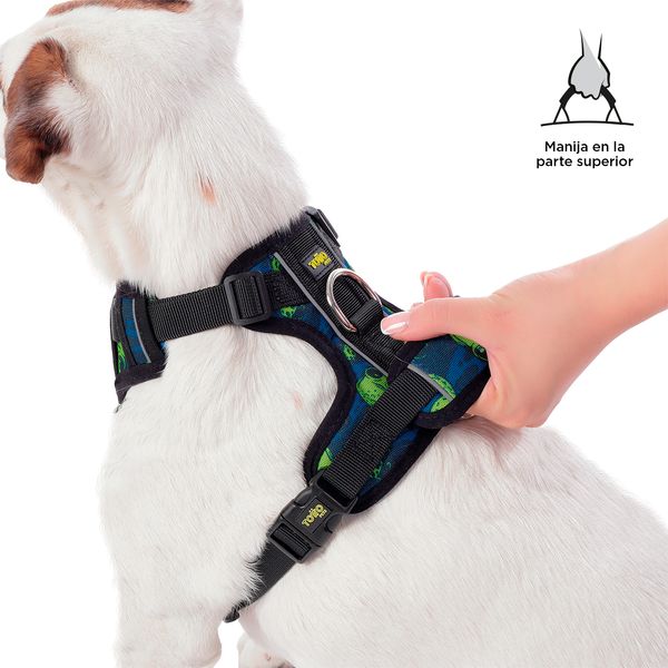 Arnés Pechera para Perro Heikul Azul XS