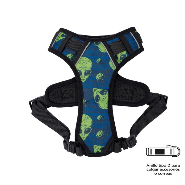 Arnés Pechera para Perro Heikul Azul XS