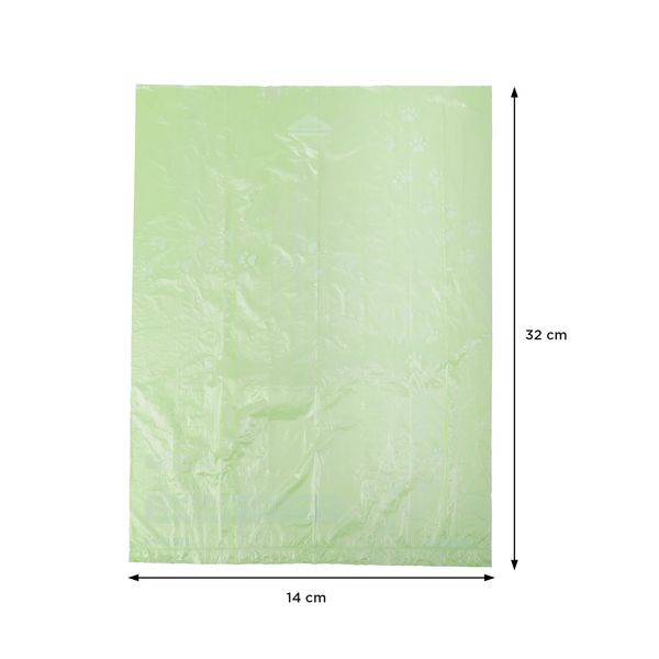 Bolsa biodegradable para perro Lampy Verde U