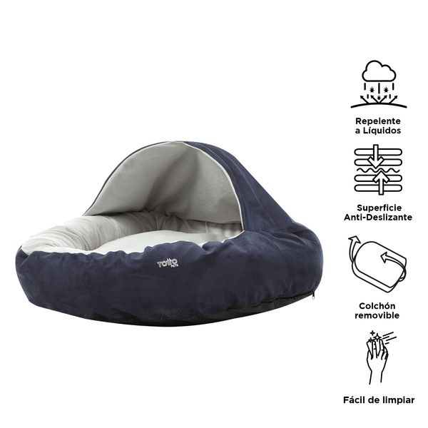 Cama para Perro Alpha mediana Gris M