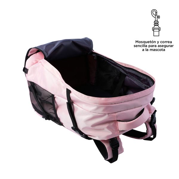 Cargador para mascota Meraki rosado L