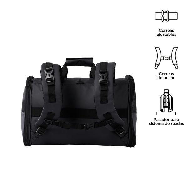 Cargador para mascota Rocco Negro M