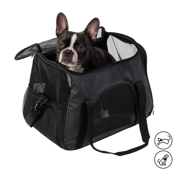 Tula cargador de mascota Marley 2.0 Negro M