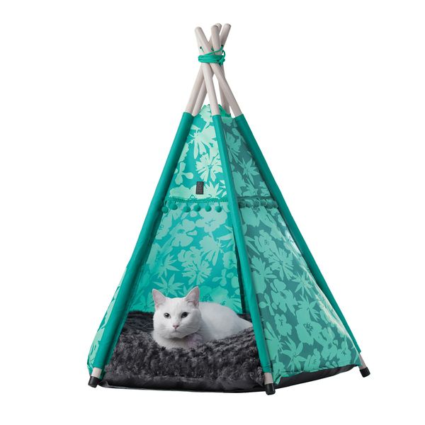 Teepee Charlie para mascota Verde M