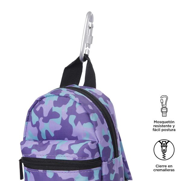 Mini Morral para Mascota Gary Morado U