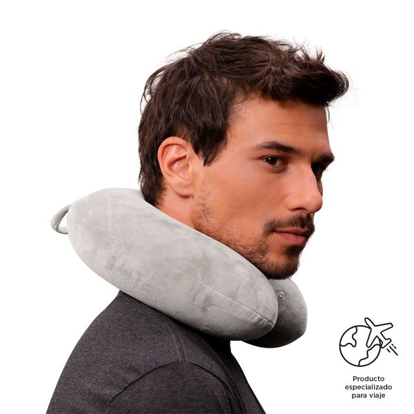 Almohada de viaje ergonómica