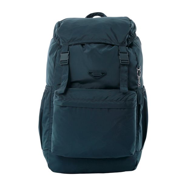Morral plegable azul