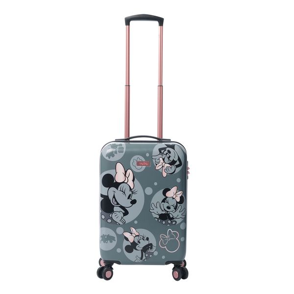 Maleta 360 Minnie Vintage S morada para mujer