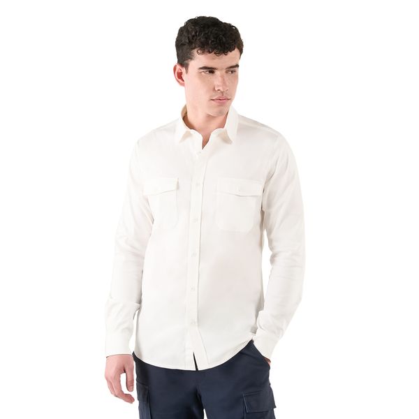Camisa manga larga Garnet hombre