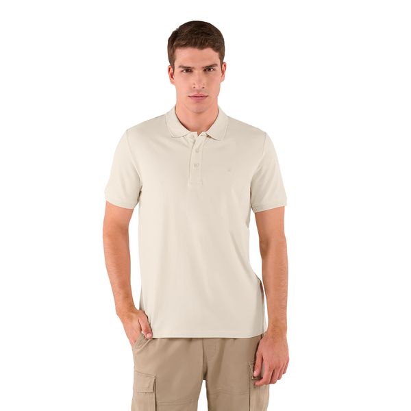 Camisa tipo polo Youngpolo Beige