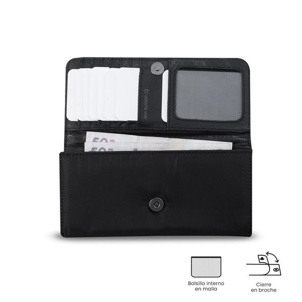 Billetera Adelaide 2 con RFID Blocker para Mujer