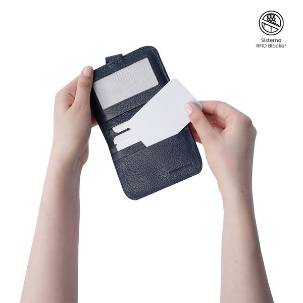 Billetera De Cuero Void con RFID Blocker para Mujer