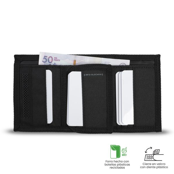 Billetera Riva Mee con RFID Blocker para Hombre