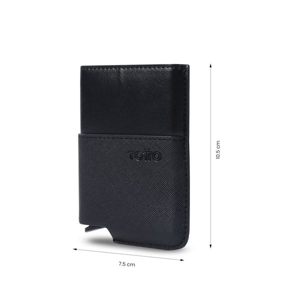 Portadocumentos Saffiano Tar con RFID Blocker para Hombre