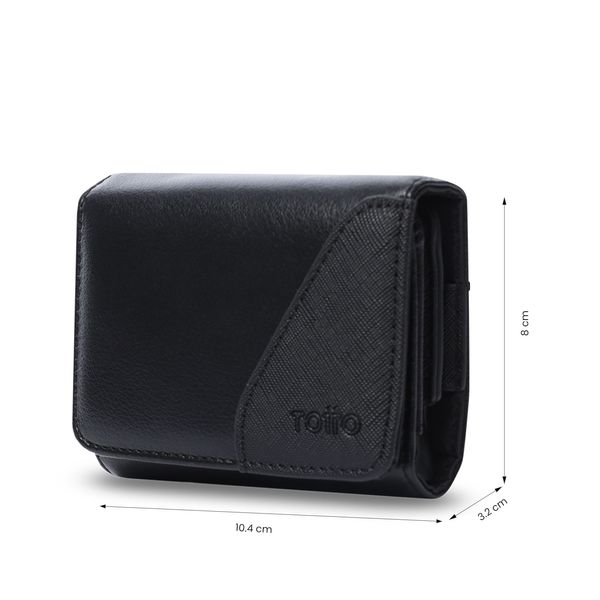 Billetera Saffiano Sob con RFID Blocker para Hombre