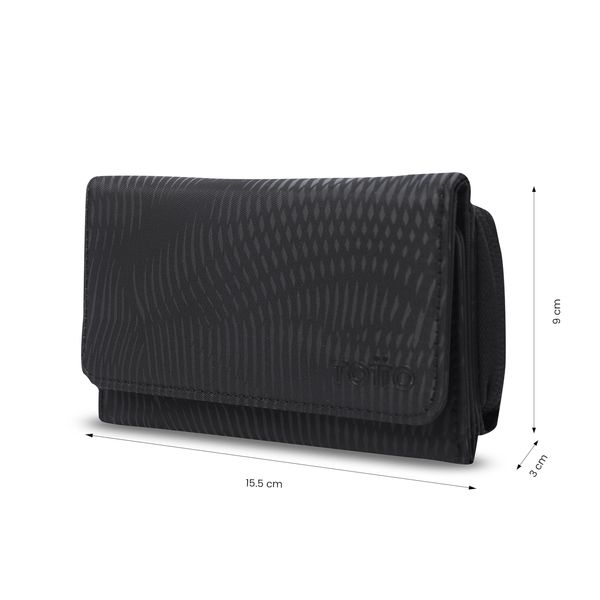 Billetera Texture Var con RFID Blocker para Mujer