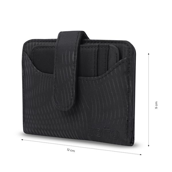 Billetera Texture Dull con RFID Blocker para Mujer