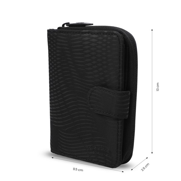 Billetera Texture Twi con RFID Blocker para Mujer