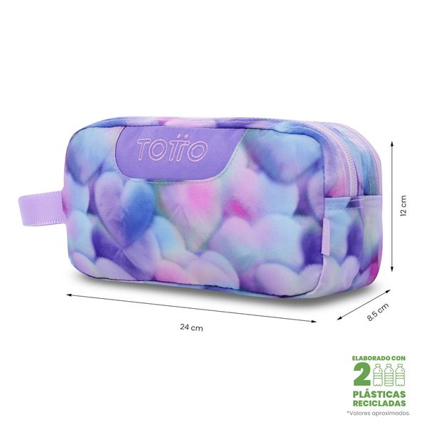 Cartuchera Multiuso Escuadra Grande para Mujer