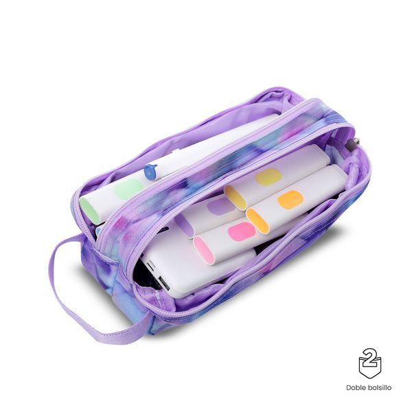 Cartuchera Multiuso Escuadra Grande para Mujer