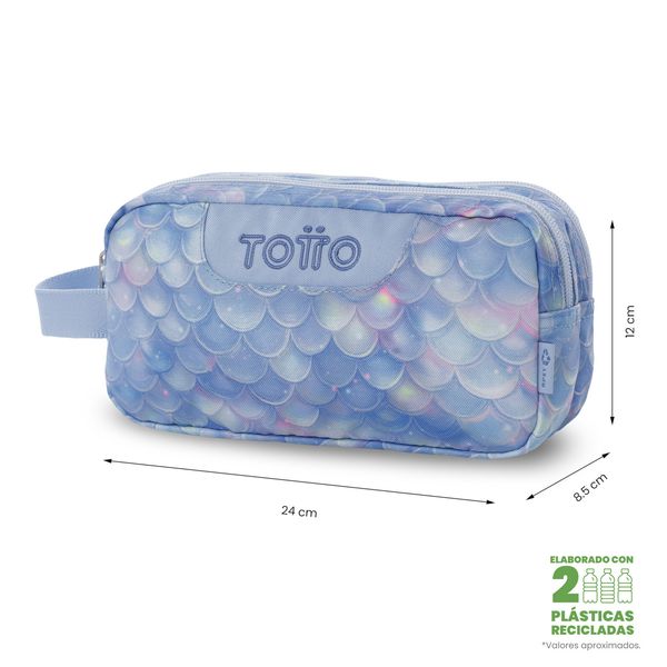 Cartuchera Multiuso Escuadra Grande para Mujer