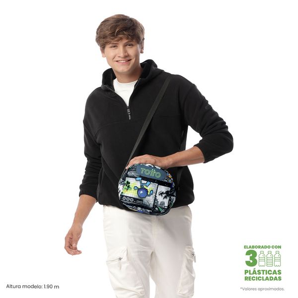 Lonchera Termica Borrador Mediano para Hombre