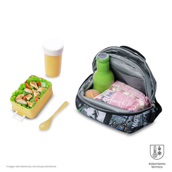 Lonchera Termica Borrador Mediano para Hombre