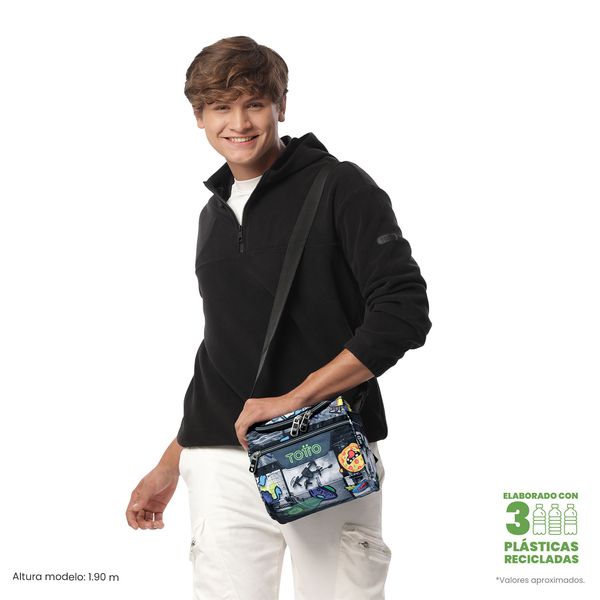 Lonchera Termica Pizarra Mediano para Hombre