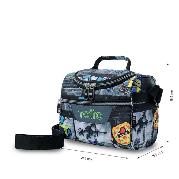 Lonchera Termica Pizarra Mediano para Hombre