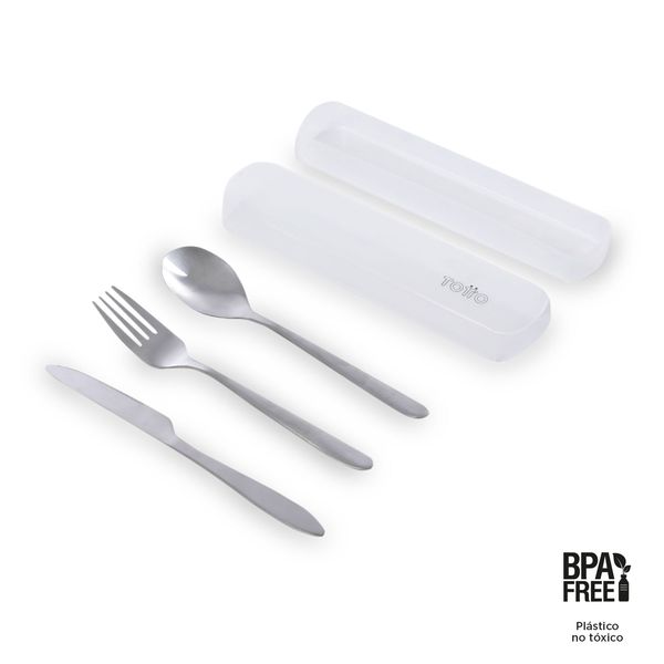 Juego de Cubiertos X 3 Spunt Blancos Unisex