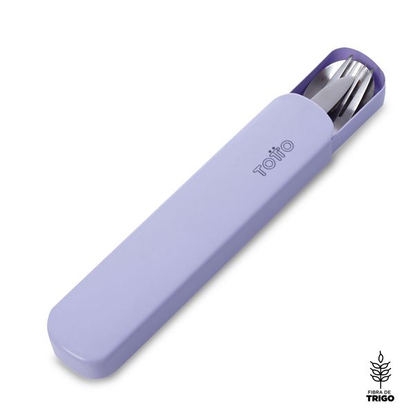 Juego de Cubiertos X 3 Spunt Morados para Mujer