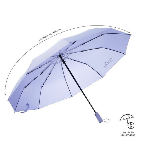 Sombrilla Grande Brella con Filtro UV para Mujer