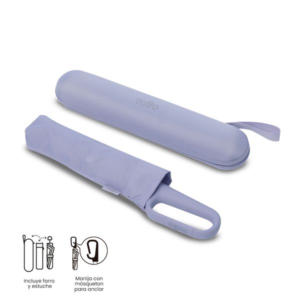 Sombrilla Mediana Aurora con Filtro UV para Mujer