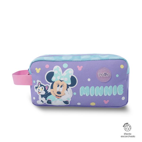 Cartuchera Escolar Grande Nina 2 Cuerpos Minnie para Nina