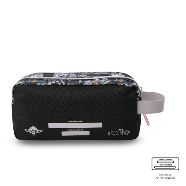 Cartuchera Escolar Grande Nino 2 Cuerpos Star Wars Jedi para Nino