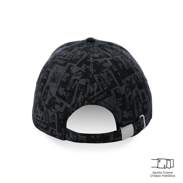 Gorra Camionera Spider Black para Hombre