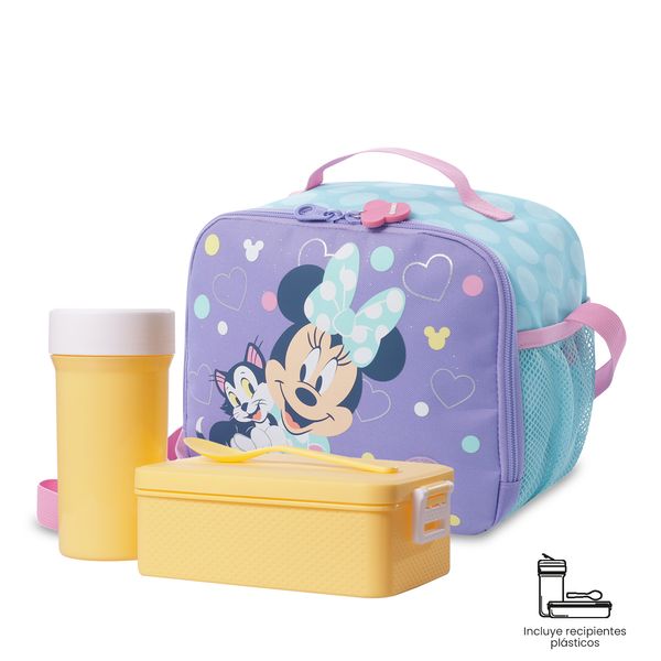 Lonchera Termica Nina Minnie Grande para Nina