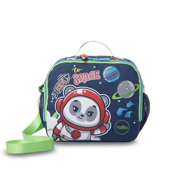 Lonchera Termica Nino Panda Space Grande para Nino