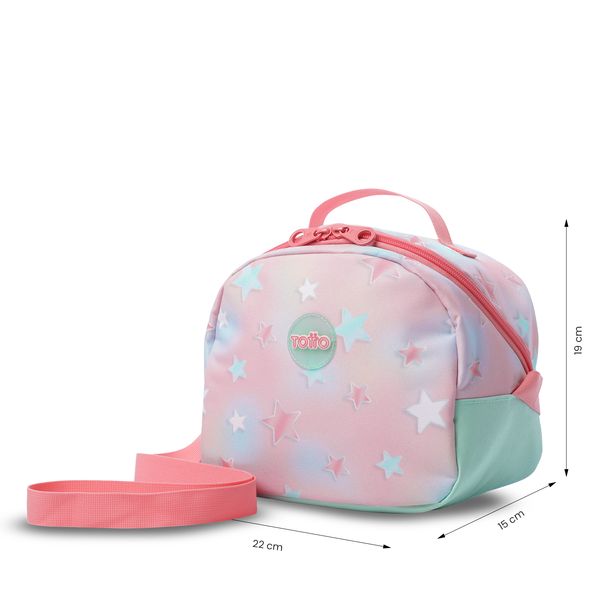 Lonchera Termica Nina Rainbow Star Mediano para Nina