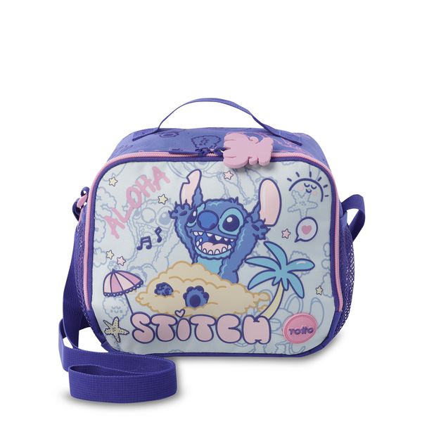 Lonchera Termica Nina Stitch On The Beach Grande para Nina