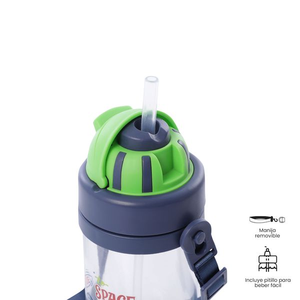 Botilito Nino Panda Space 400 ML para Nino