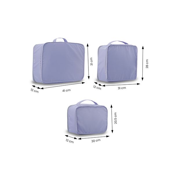 Organizador de Viaje Packing Cube X 6 para Mujer