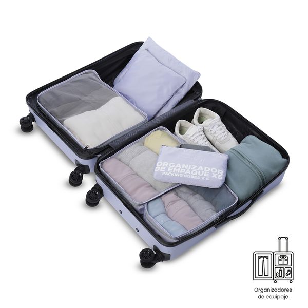 Organizador de Viaje Packing Cube X 6 para Mujer