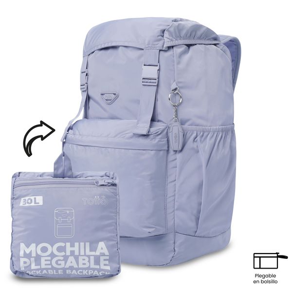 Morral de Viaje Plegable Collapse Mediano para Mujer