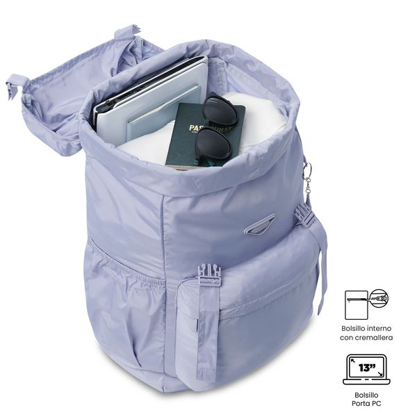 Morral de Viaje Plegable Collapse Mediano para Mujer