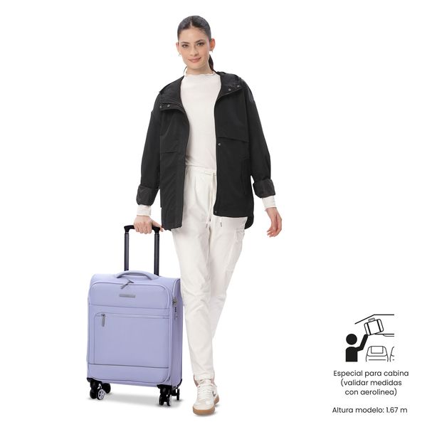 Maleta de 10 kilos 360 Liviana Pequena para Mujer